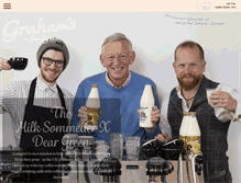 Tablet Screenshot of grahamsfamilydairy.com